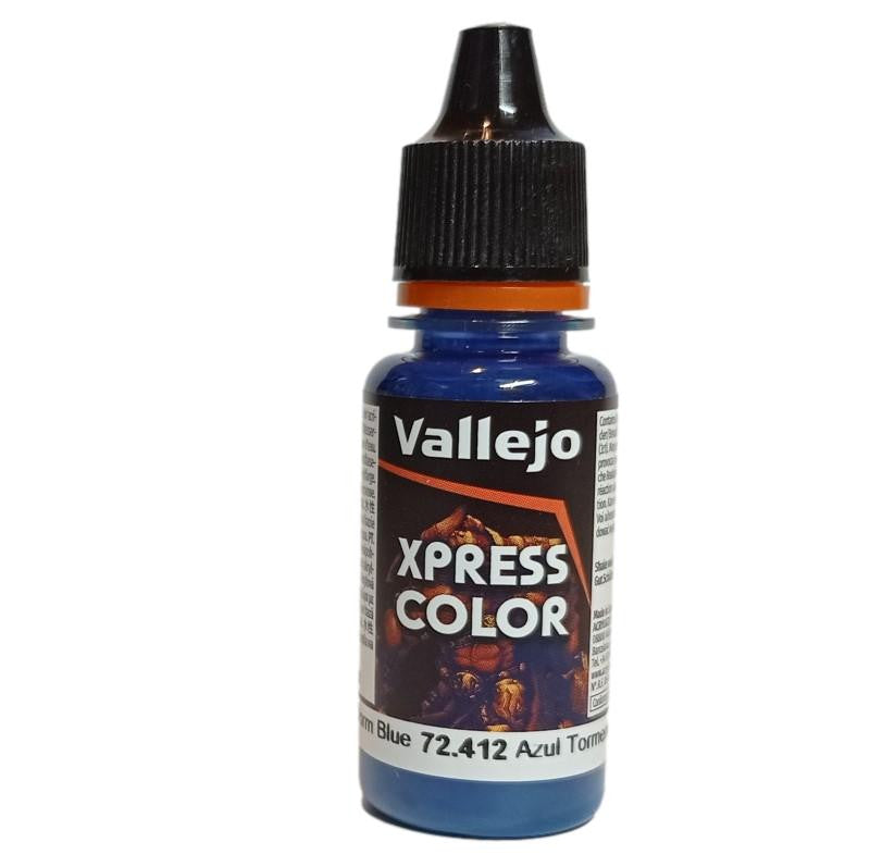 Vallejo Game Color: Xpress Color- Storm Blue, 18 ml. 72412
